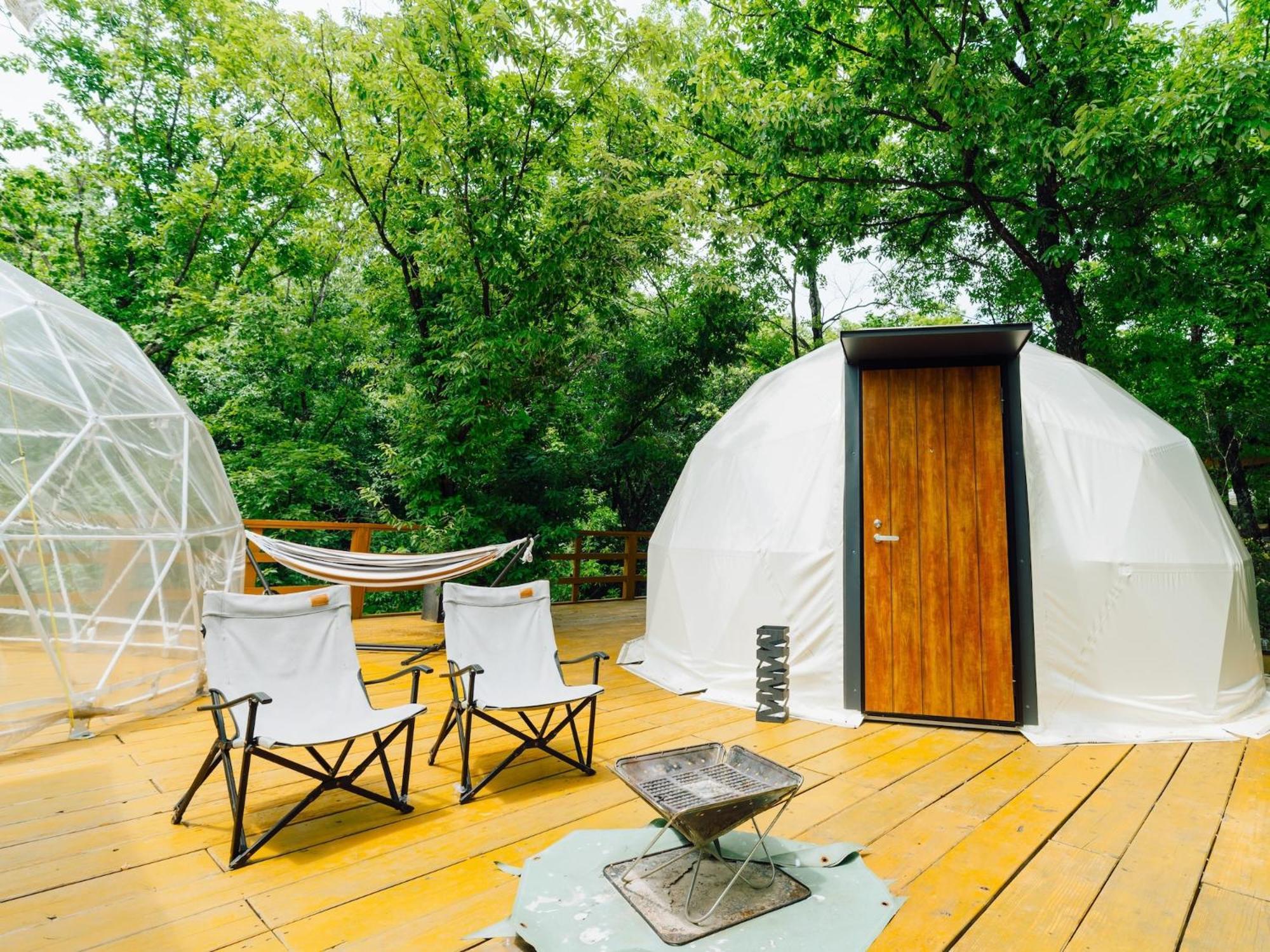 Yufuin Glamping Comorebi Екстериор снимка